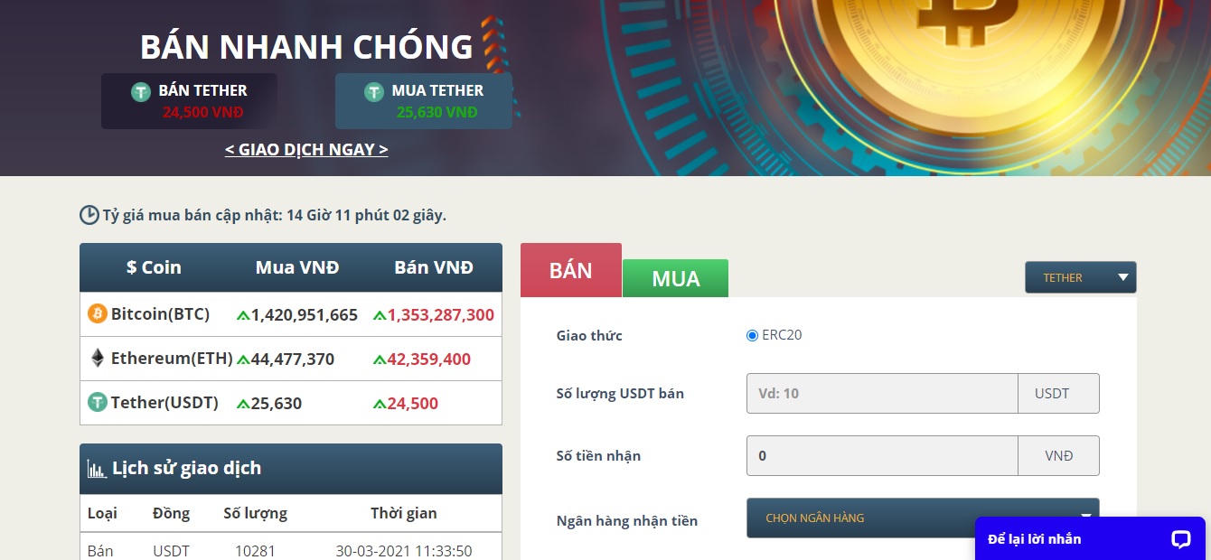 Top 3 sàn mua bán Bitcoin uy tín hàng đầu Việt Nam