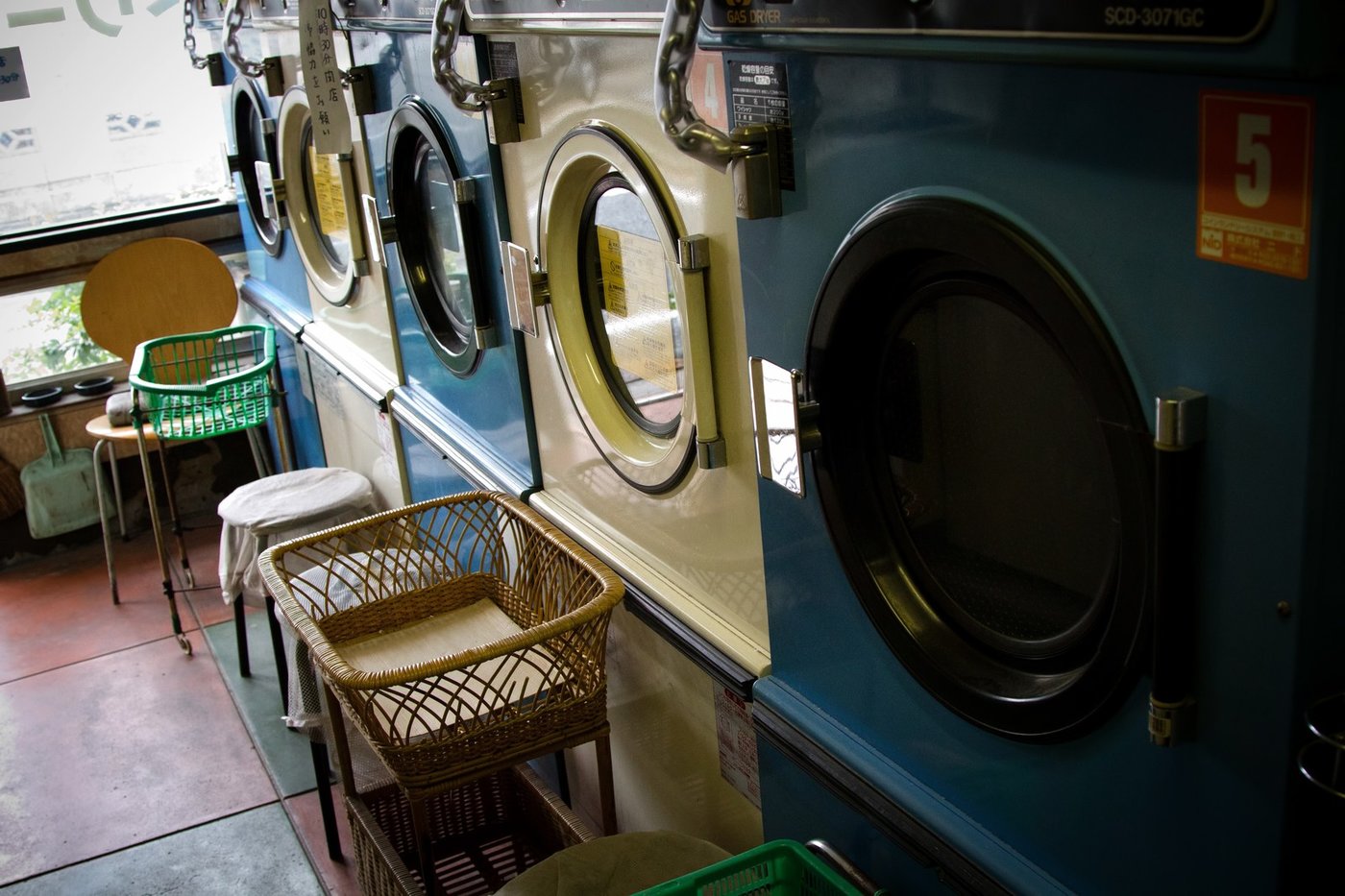 Từ AZ cách sử dụng dịch vụ giặt đồ coin laundry ở Nhật