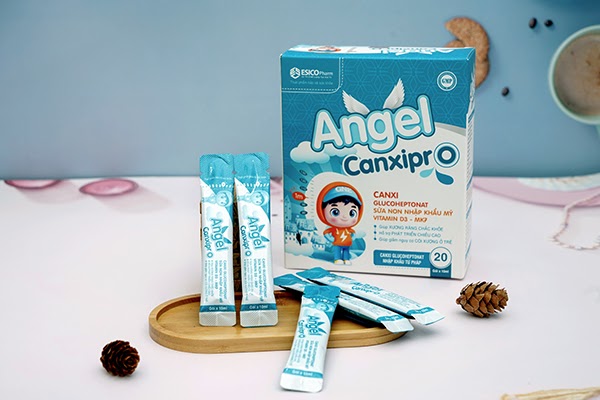 Bổ sung Angel Canxipro để phát triển chiều cao cho trẻ